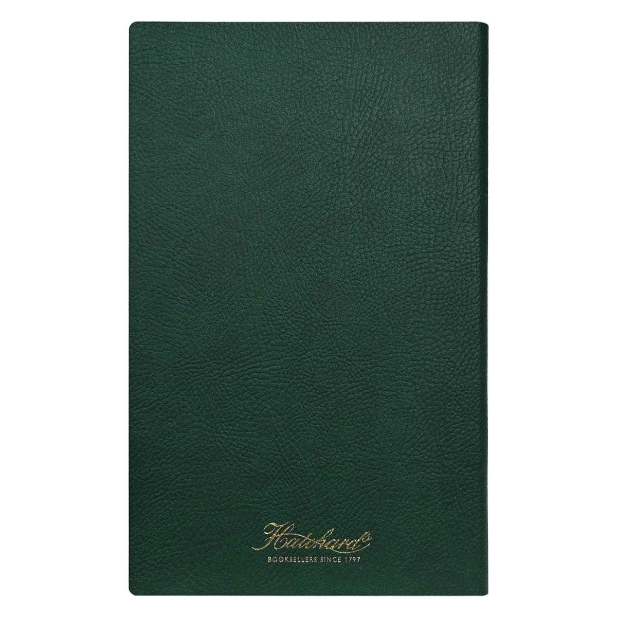 Hatchards Emerald Lined Notes Vegan A5 Notebook