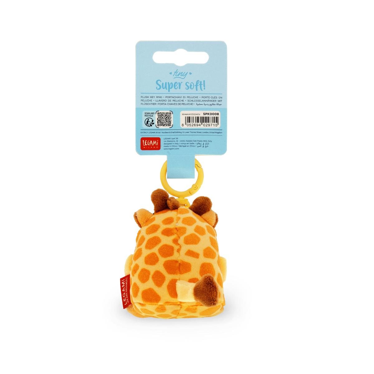 Giraffe Super Soft! Tiny Plush Keyring
