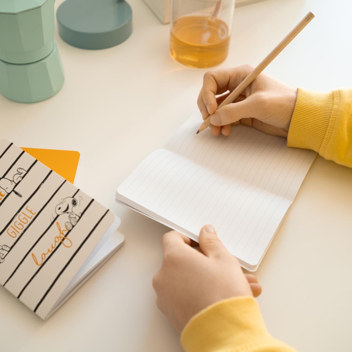 Snoopy Lazy Days Pack Of 3 A6 Notebooks | Hatchards