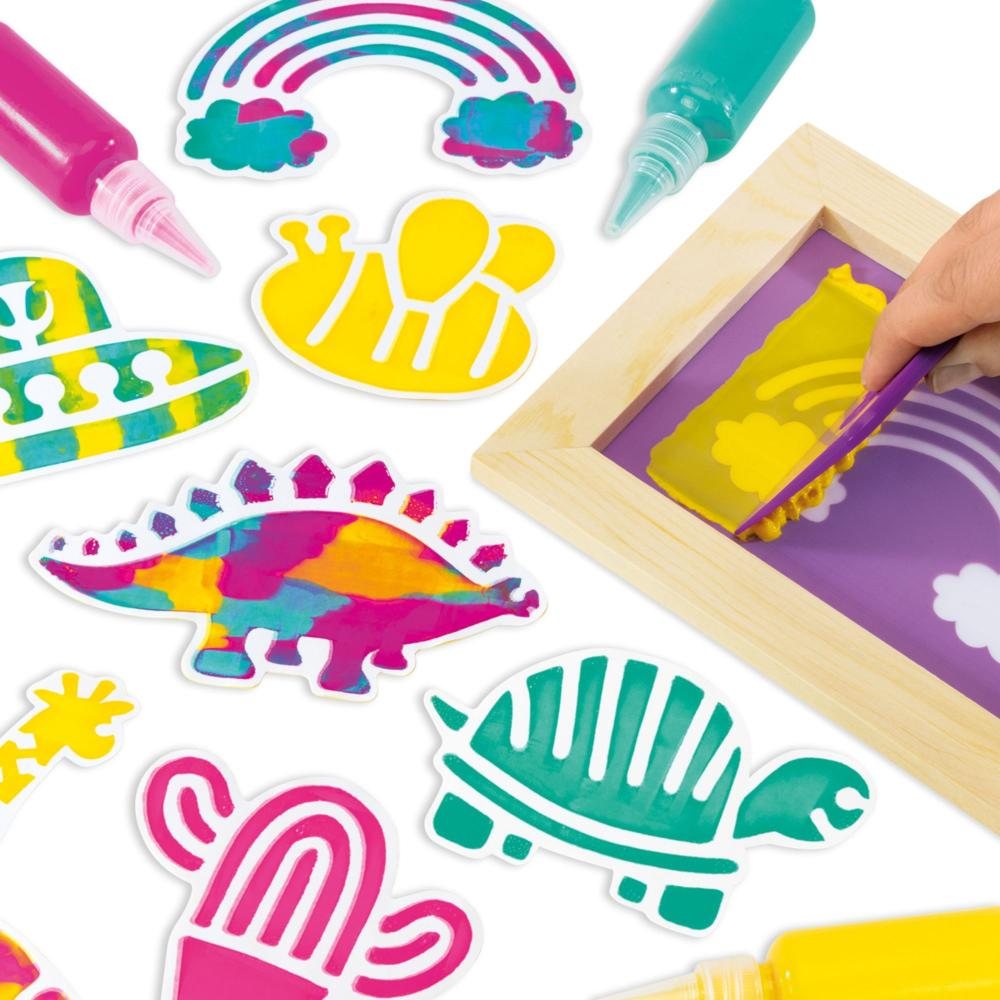 Screen Print Stickers