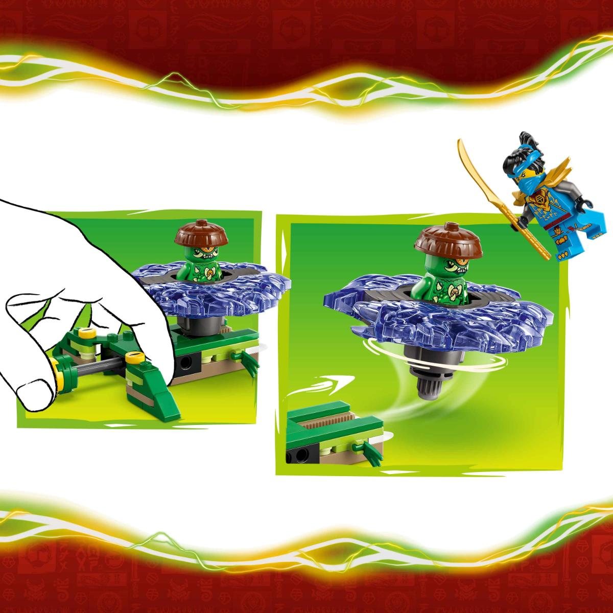 Nya Vs. Elemental Monster Spinner