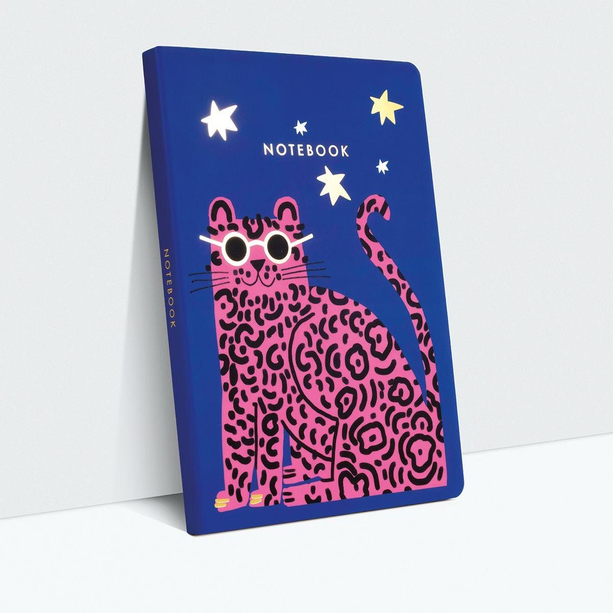 Cool Cat Softcover A5 Notebook