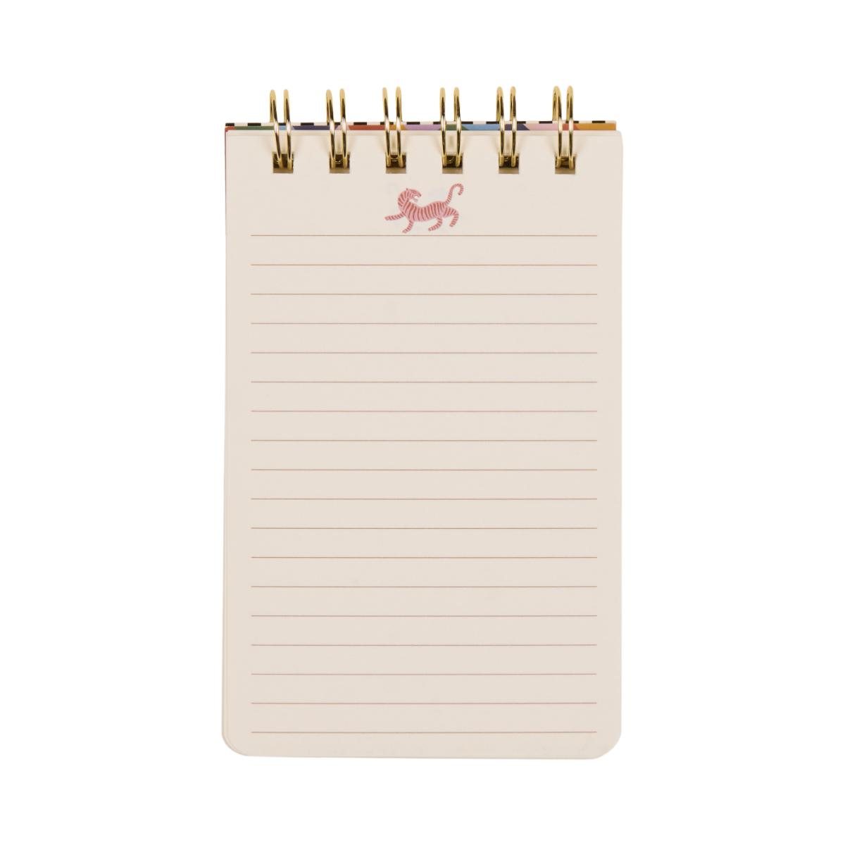 A Dopo Twin Wire Notepad - Tiger