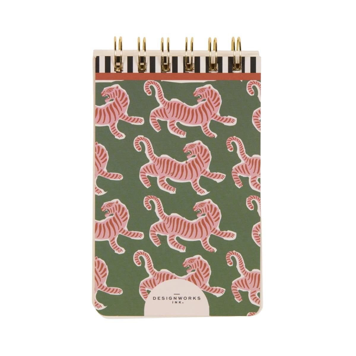 A Dopo Twin Wire Notepad - Tiger