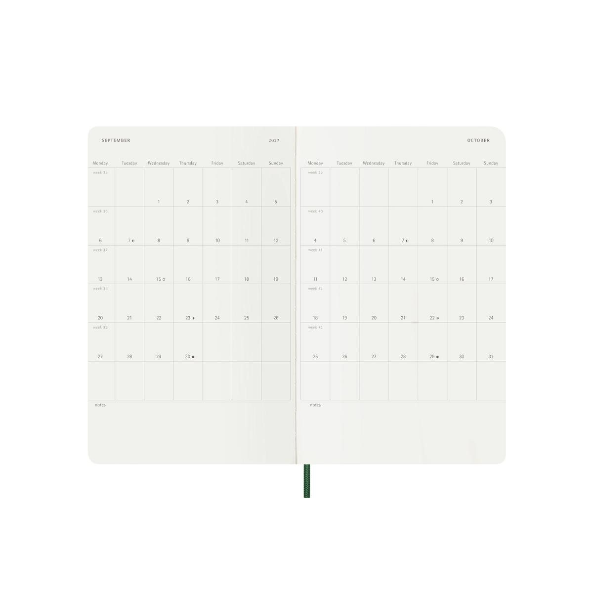 Myrtle Large Wkly Soft 12M Diary 2027 | Hatchards