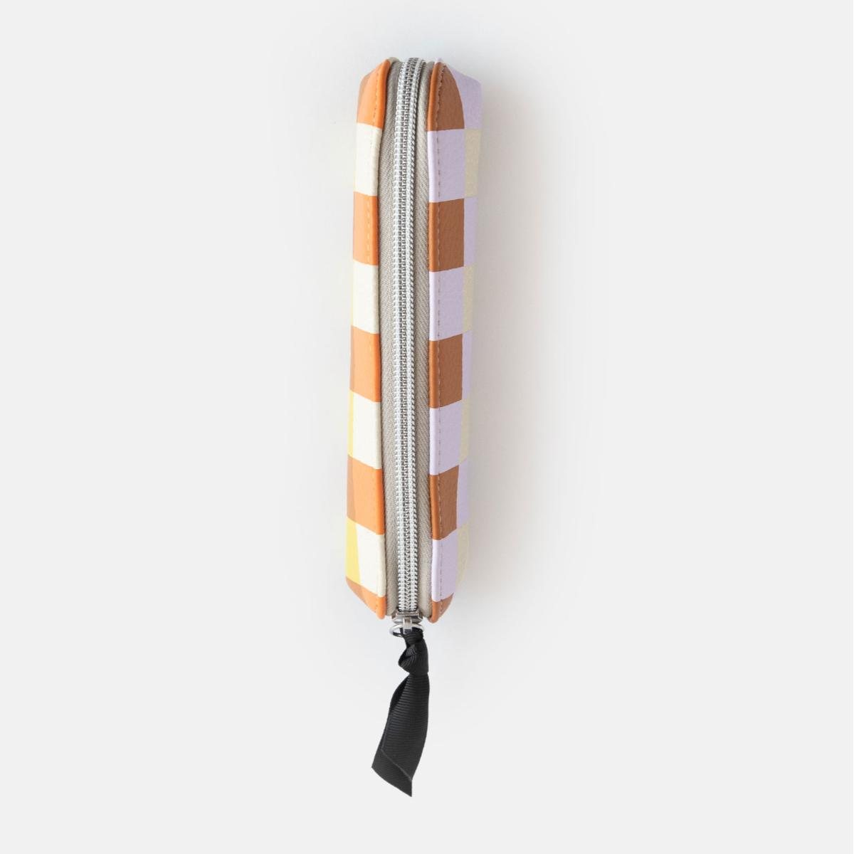 Multi Check Pencil Case