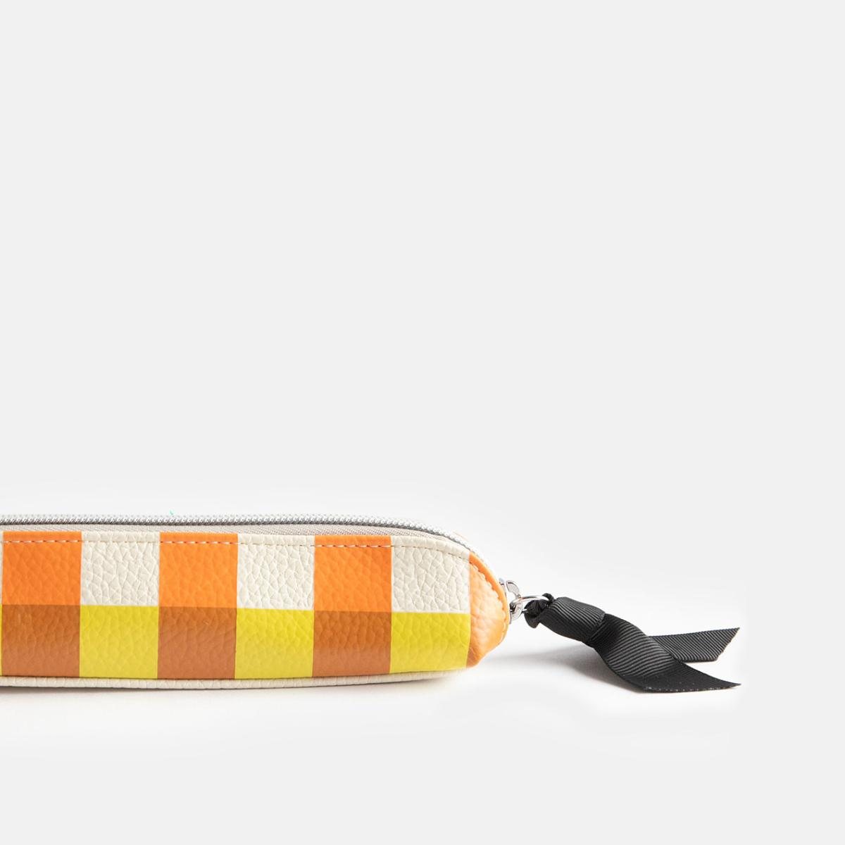 Multi Check Pencil Case