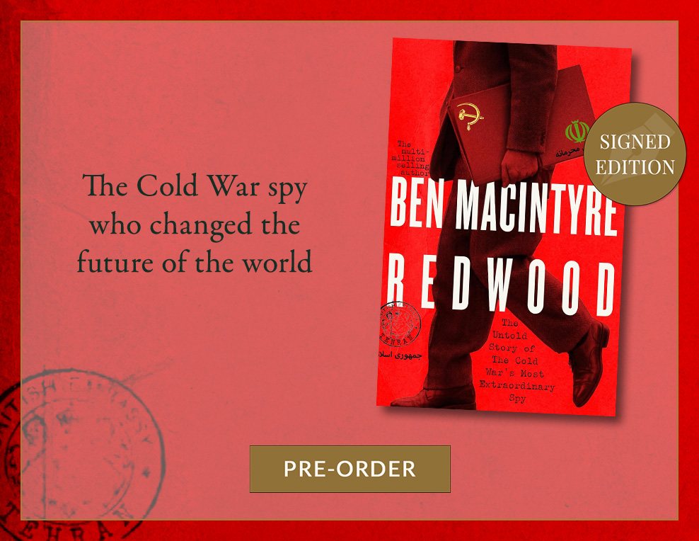 Hatchards Recommends: Redwood by Ben Macintyre, Signed Edition, Pre-order