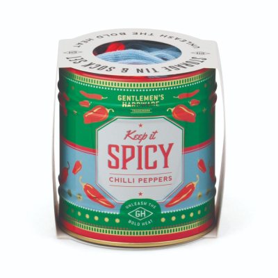 Socks And Storage Tin Chilli