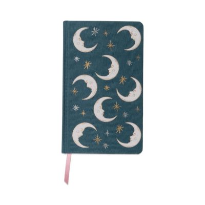 A5 Teal Moon Notebook