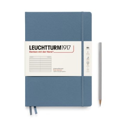 Stone Blue Composition B5 Ruled Notebook