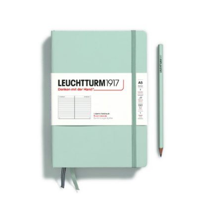 Mint Green Medium Ruled Notebook