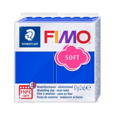 Fimo Soft Modelling Clay, Brilliant Blue