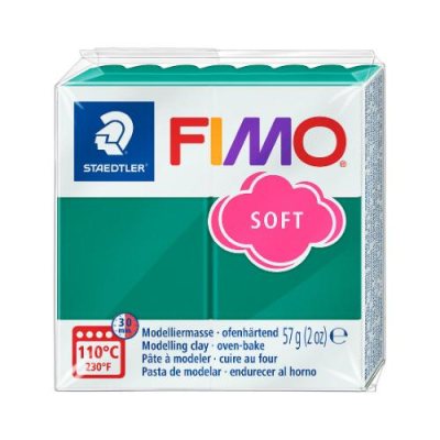 Fimo Soft Modelling Clay, Emerald