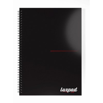 Luxpad A4 Hardback Wirebound Notebook - Lined