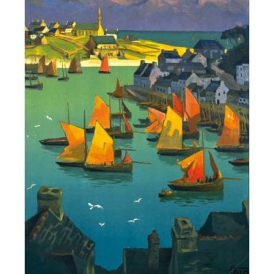 Cote Sud De Bretagne Card