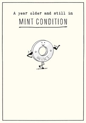 Mint Condition Greeting Card