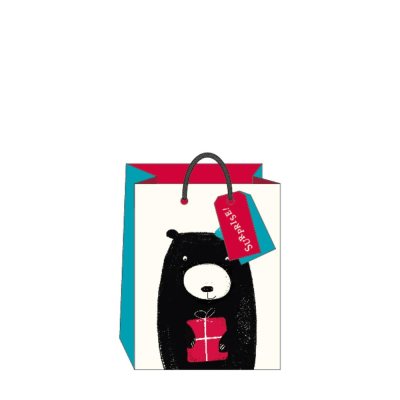Bear Medium Portrait Gift Bag