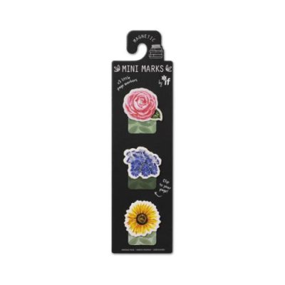 Magnetic Mini Marks - Flowers