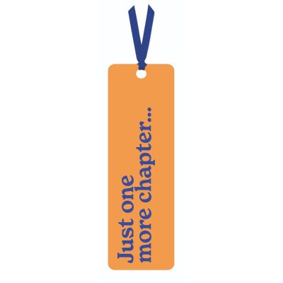 Just One More Chapter Bookmark