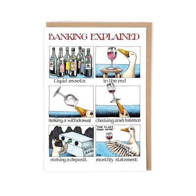 Banking Explained Greeting Card