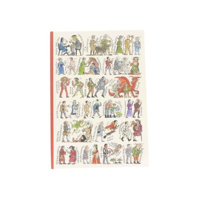 Writers & Characters Hardback A5 Notebook