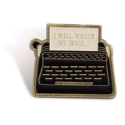 I Will Write Pin Badge