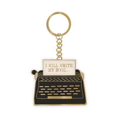 I Will Write Metal Key Ring