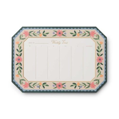 Aster Weekly Desk Pad