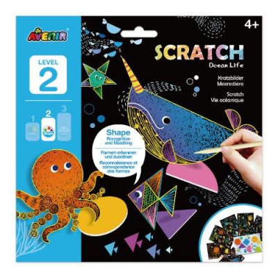 Scratch- Ocean Life