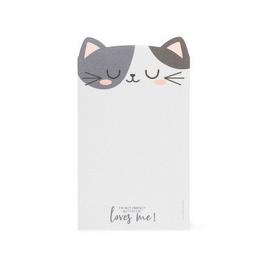 Kitty Lovely Notes Adhesive Notepad