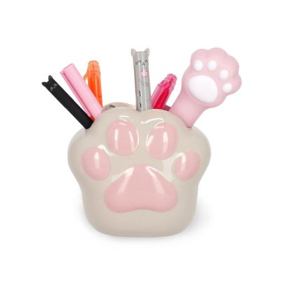 Ceramic Pen Holder - Kitty