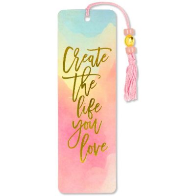 Beaded Bookmark Create the Life