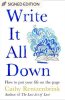 Write It All Down