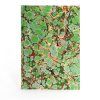 Marmor A5 Lined Notebook Green and Coral