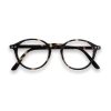 +3.00 Tortoise Circular Reading Glasses