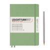 Sage Medium Ruled Notebook