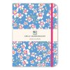 Saxifrage A5 Elasticated Lined Notebook