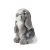 Grey Sitting Rabbit