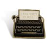 I Will Write Pin Badge