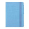 Retro Blue Lined Small Notebook