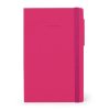 Raspberry Lined Medium Notebook