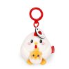 Hen Super Soft! Tiny Plush Keyring