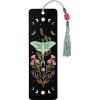 Beaded Luna Moth Bookmark
