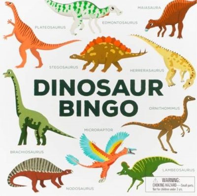 Dinosaur Bingo by Caroline Selmes