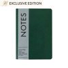Emerald Lined Vegan B6 Notebook