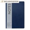 Navy Lined Vegan A5 Notebook